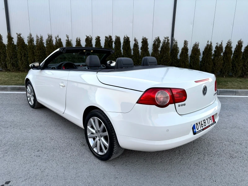 VW Eos КАБРИО/2.0TDI/DSG/ПАНОРАМА/КОЖА/FULL, снимка 4 - Автомобили и джипове - 49068884