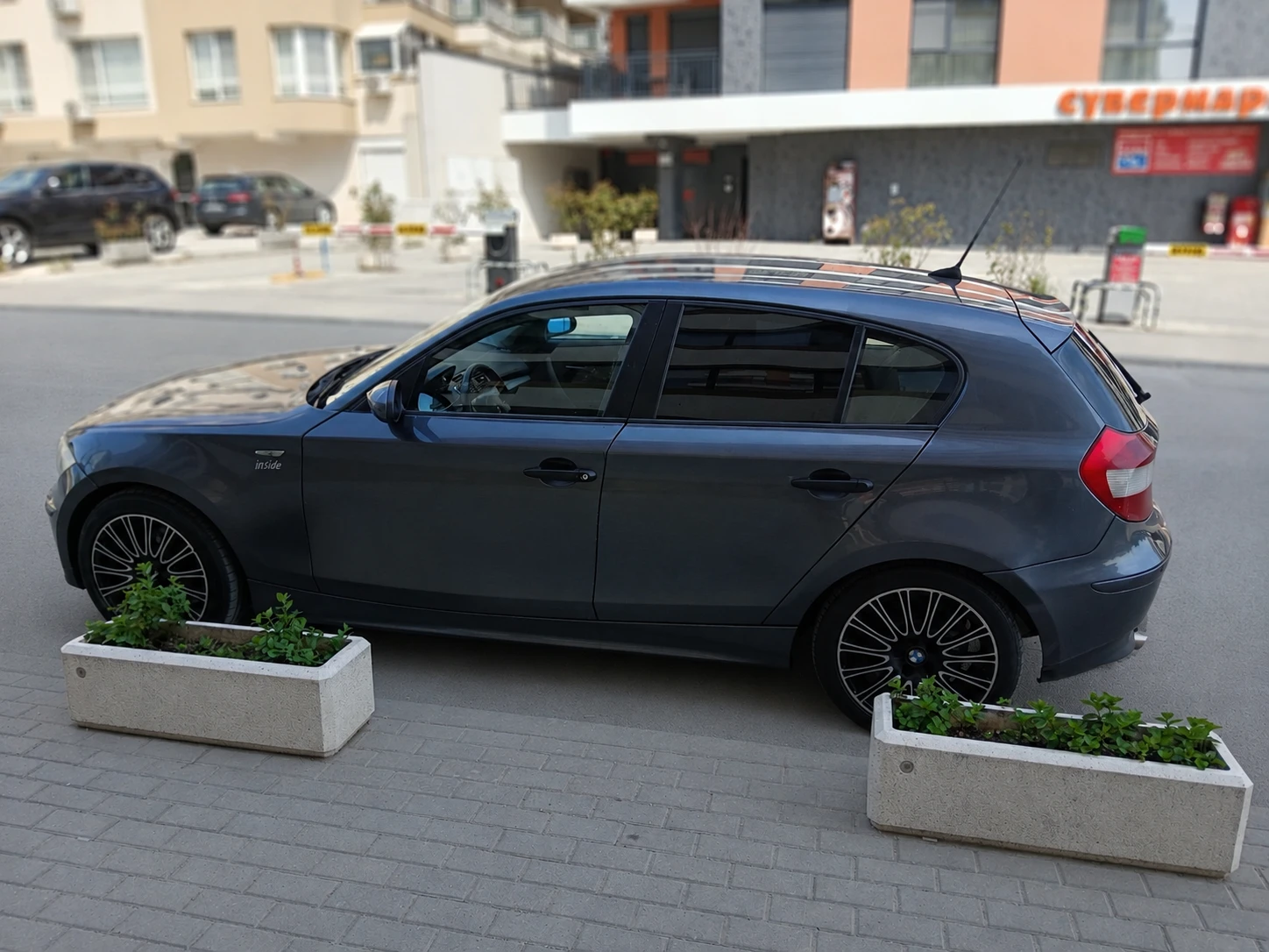 BMW 116 БЕНЗИН/ГАЗ#РЕГИСТРИРАН#ОБСЛУЖЕН#ВСИЧКО ПЛАТЕНО!!!, снимка 7 - Автомобили и джипове - 54357129