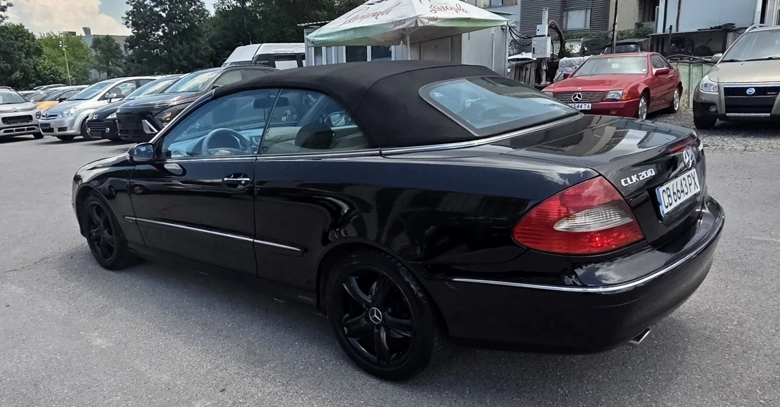 Mercedes-Benz CLK Facelift, 200kompressor, navi, газ, автоматик, снимка 7 - Автомобили и джипове - 54875347