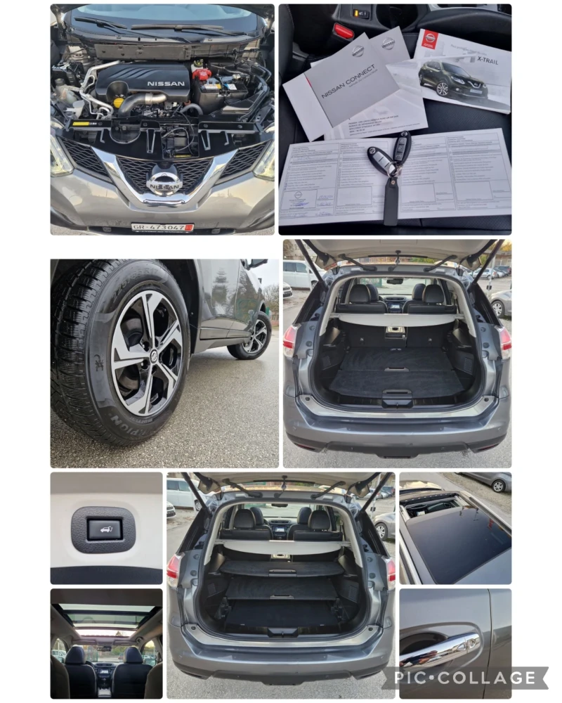 Nissan X-trail 2.0 177k.4Х4 ПАНОРАМА/КАМЕРИ360/КЕЙЛЕС/ШВЕЙЦАРИЯ, снимка 17 - Автомобили и джипове - 52597820