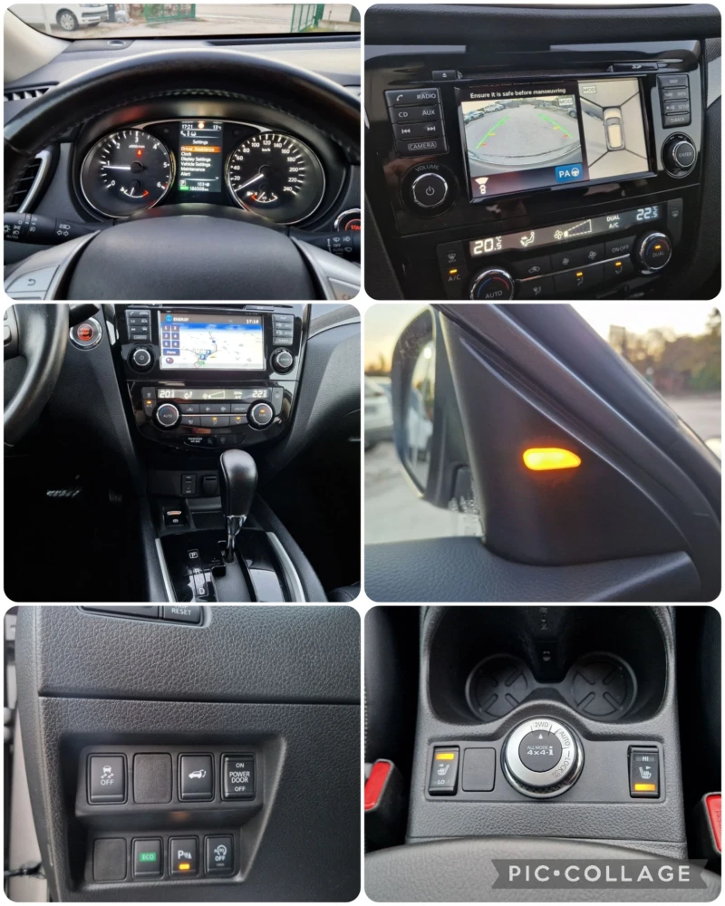 Nissan X-trail 2.0 177k.4Х4 ПАНОРАМА/КАМЕРИ360/КЕЙЛЕС/ШВЕЙЦАРИЯ, снимка 16 - Автомобили и джипове - 52597820