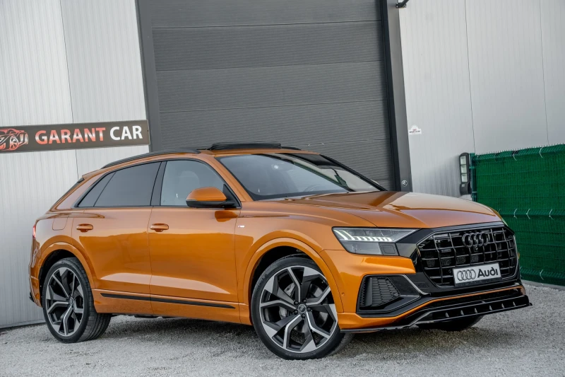 Audi Q8 SQ8/MATRIX/S-LINE/DISTR/3DCAM/ВАКУМ/PANO/FULL MAX, снимка 2 - Автомобили и джипове - 52618831