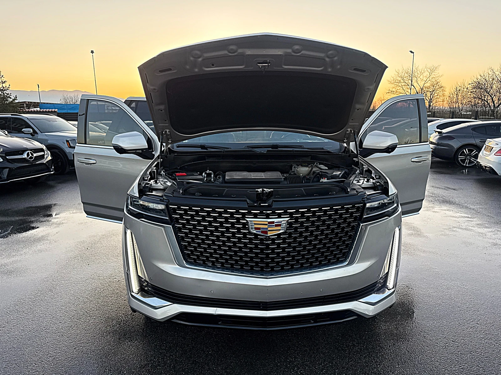 Cadillac Escalade 6.2V8 SPORT-3D-HEAD UP-7Mesta-LED-BIXENON-FULL !, снимка 16 - Автомобили и джипове - 53809437