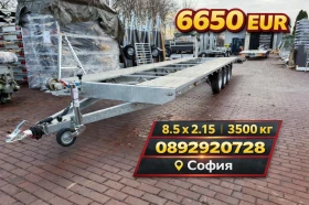 За автомобил Agados NIWIADOW 8.5x2.10 двойна платформа НОВО, снимка 1