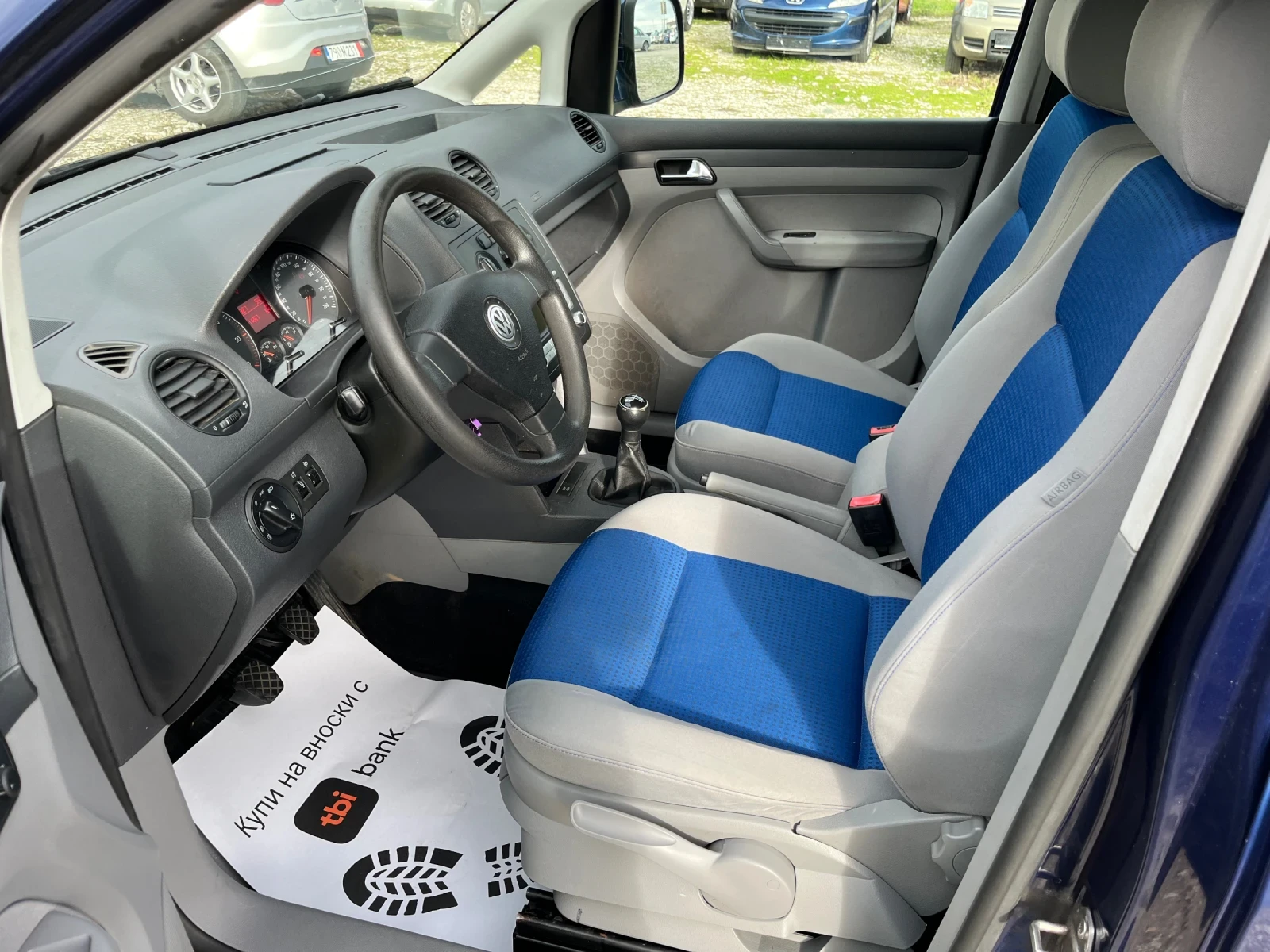 VW Caddy 1.9TDI КЛИМАТИК - изображение 5