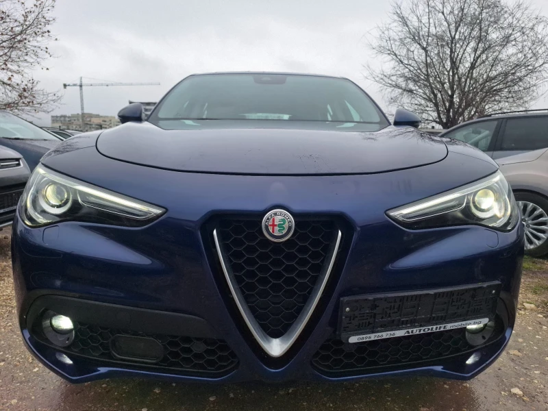 Alfa Romeo Stelvio 2.2Q4-210 KOJA CAMERA PODGREV NAVI 4x4  DISTR., снимка 5 - Автомобили и джипове - 53517387