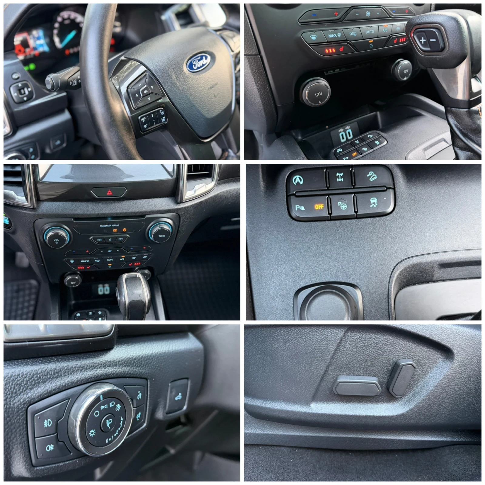 Ford Ranger 2.0Bi-Turbo * Wildtrak* * LED* * Camera* * Distron, снимка 17 - Автомобили и джипове - 55619192
