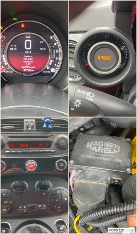 Fiat 500 ABARTH !!! 97000км ВНОС, снимка 10
