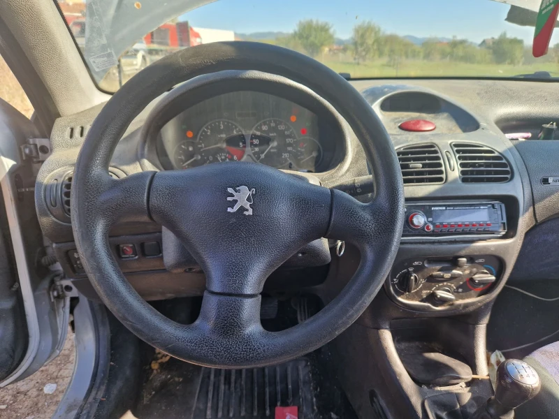 Peugeot 206 2.00 HDI, снимка 7 - Автомобили и джипове - 47714564