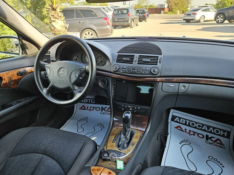 Mercedes-Benz E 220 2.2CDI-150кс= АВТОМАТ= НАВИ= КСЕНОН= 646= ШИБЕДАХ, снимка 13 - Автомобили и джипове - 50138106