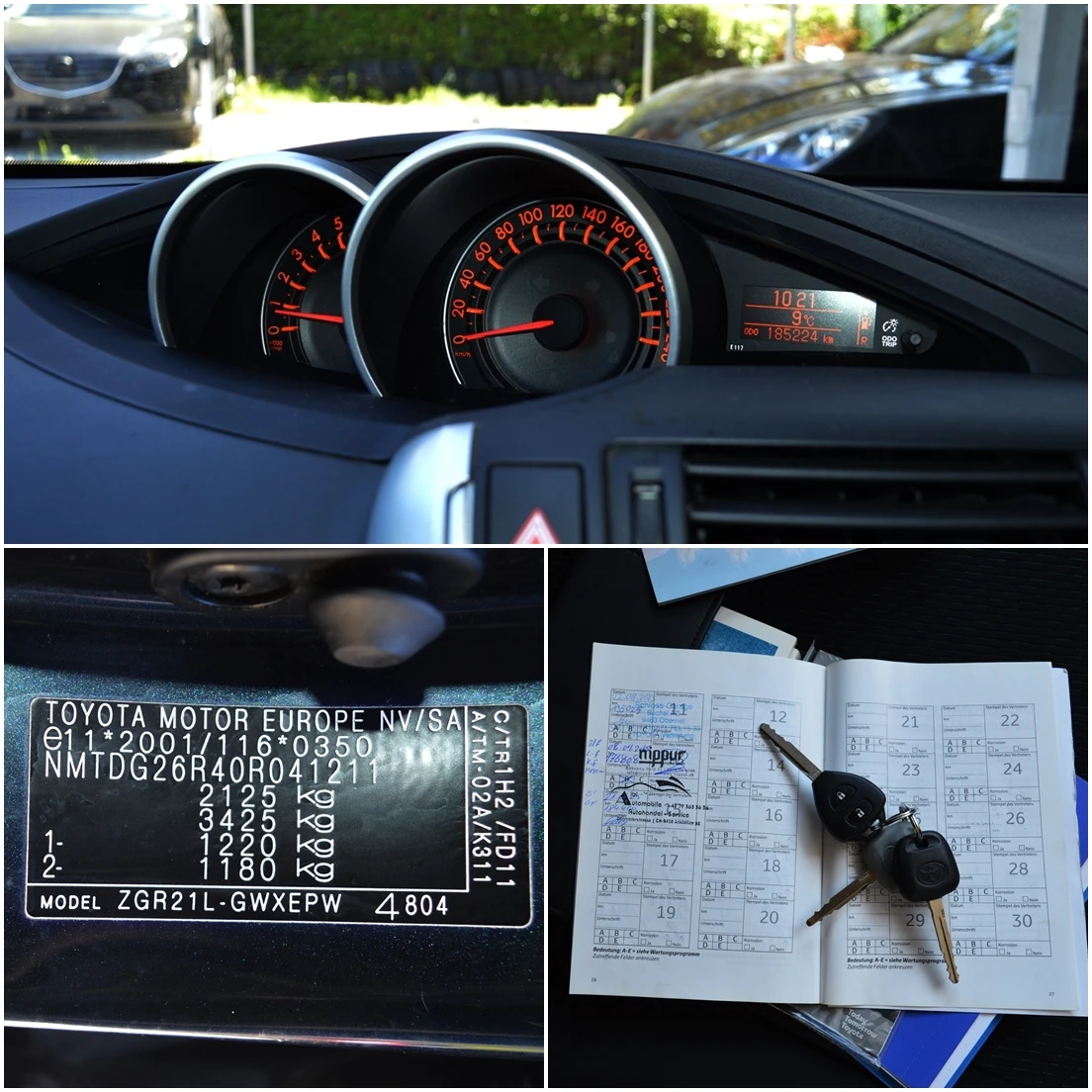 Toyota Verso 1.8i AUTOMAT - NAVI - 7 МЕСТА - ШВЕЙЦАРИЯ, снимка 10 - Автомобили и джипове - 54550238