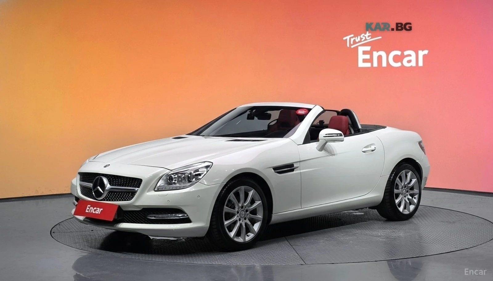 Mercedes-Benz SLK 200 BlueEfficiency* КОЖА* ОБДУХВ* , снимка 1 - Автомобили и джипове - 55068395