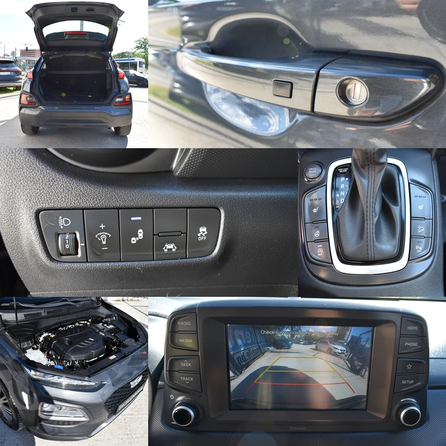 Hyundai Kona 1.6D* AUTOMAT* FULL-LED, снимка 17 - Автомобили и джипове - 54957370