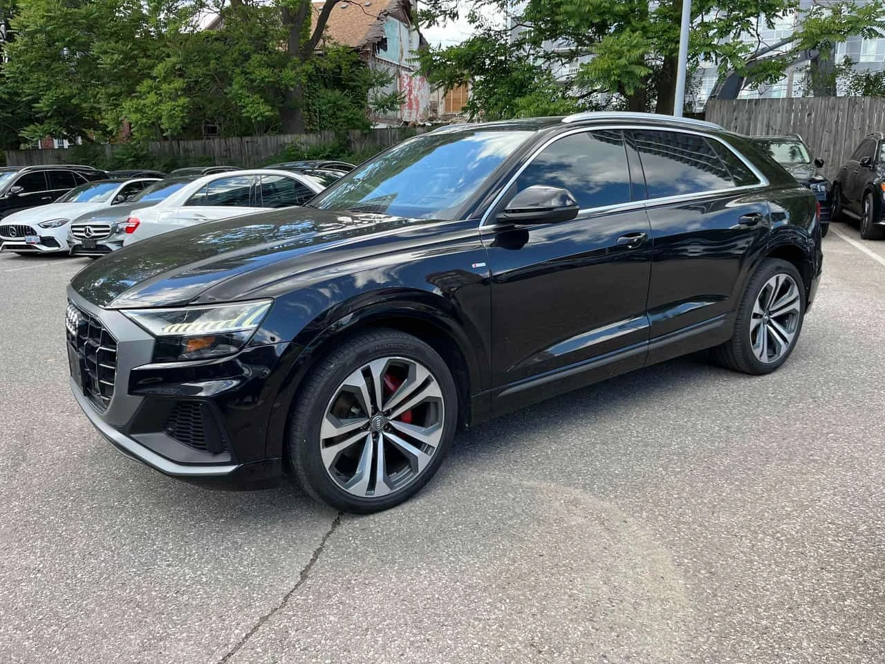 Audi Q8 Technik/ОБДУХВАНЕ/ПАНОРАМА/360, снимка 4 - Автомобили и джипове - 55239895