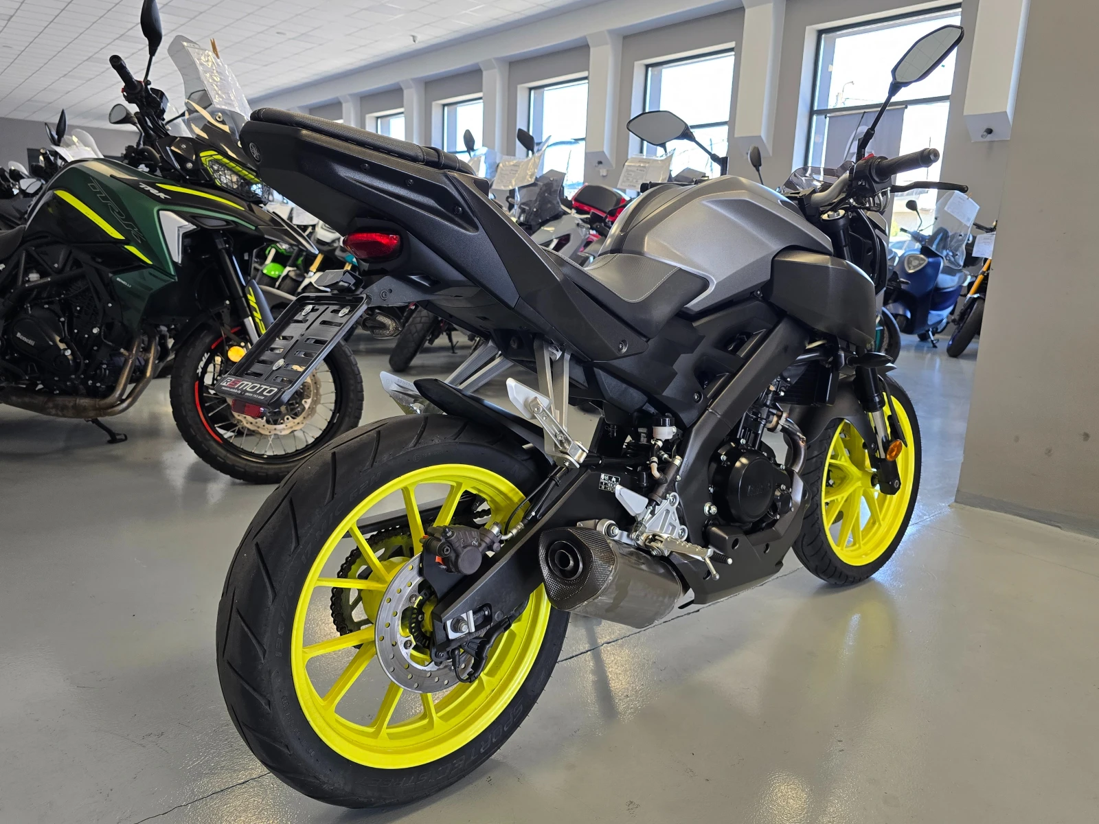 Yamaha Mt-01 125ie, ABS, 2018г., Akrapovic!, снимка 3 - Мотоциклети и мототехника - 55582923