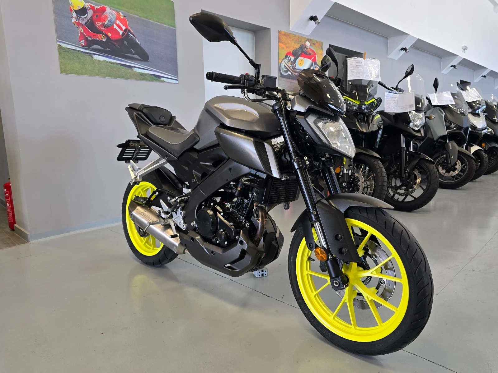 Yamaha Mt-01 125ie, ABS, 2018г., Akrapovic!