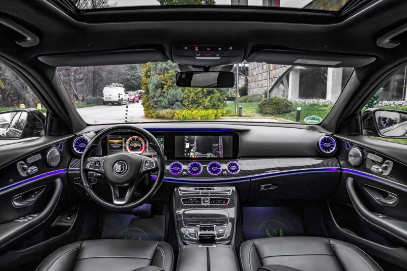 Mercedes-Benz E 350 d* BRABUS LIMITED* CARBON FIBER* BURMESTER* FULL, снимка 13 - Автомобили и джипове - 52908096