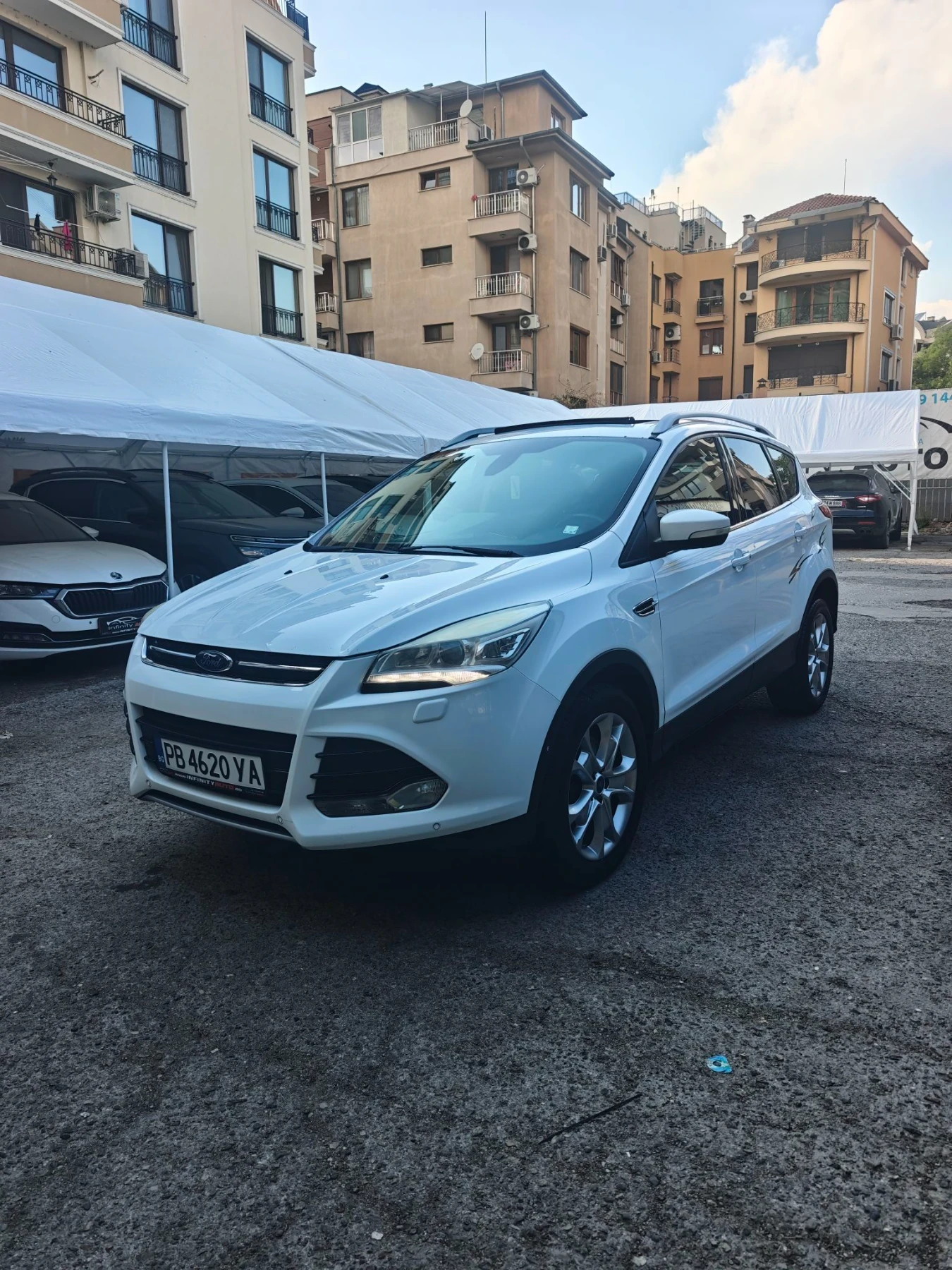 Ford Kuga TITANIUM, 4x4, АВТОМАТ, ПАНОРАМА, КАМЕР, ФУЛ! , снимка 8 - Автомобили и джипове - 55943902