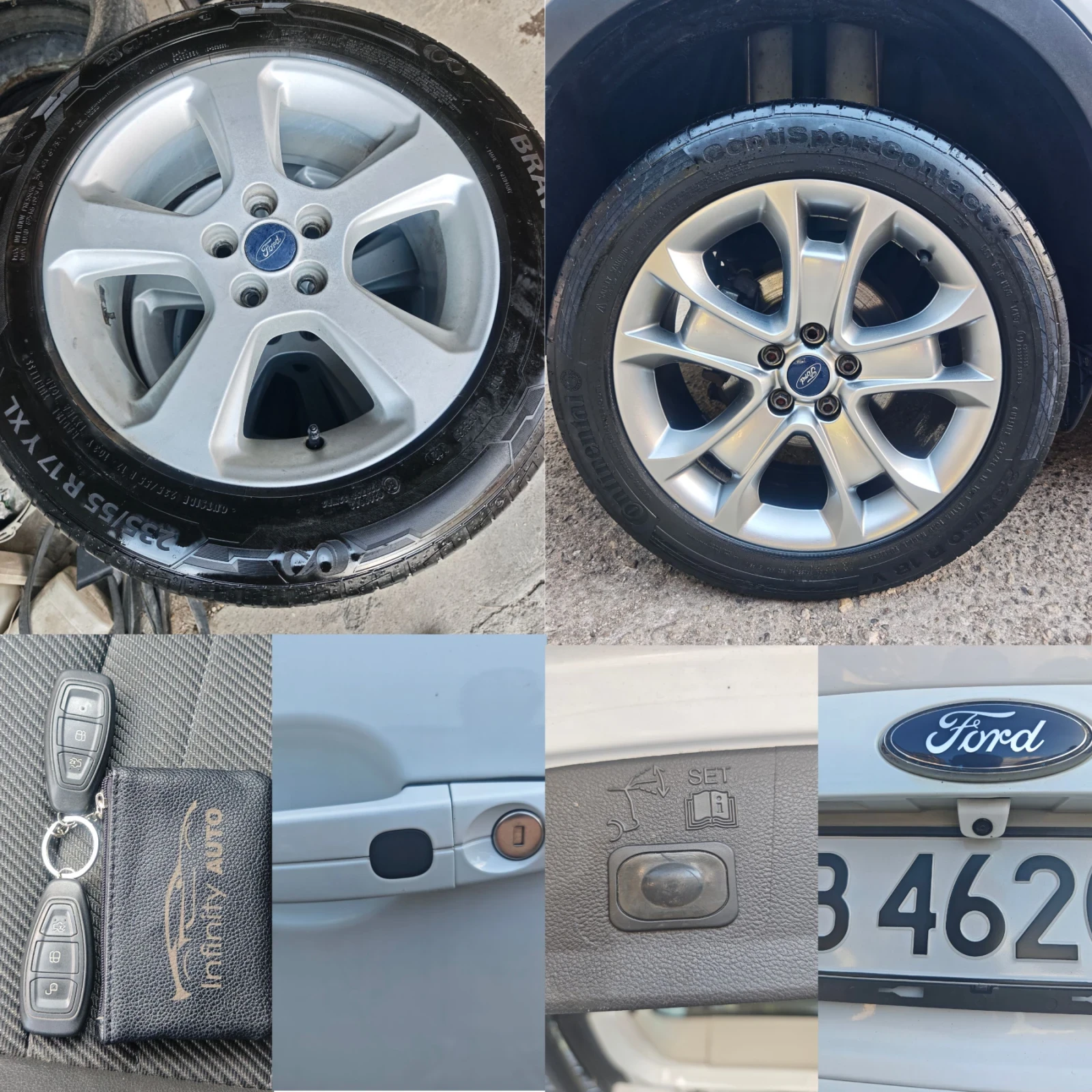 Ford Kuga TITANIUM, 4x4, АВТОМАТ, ПАНОРАМА, КАМЕР, ФУЛ! , снимка 17 - Автомобили и джипове - 55943902