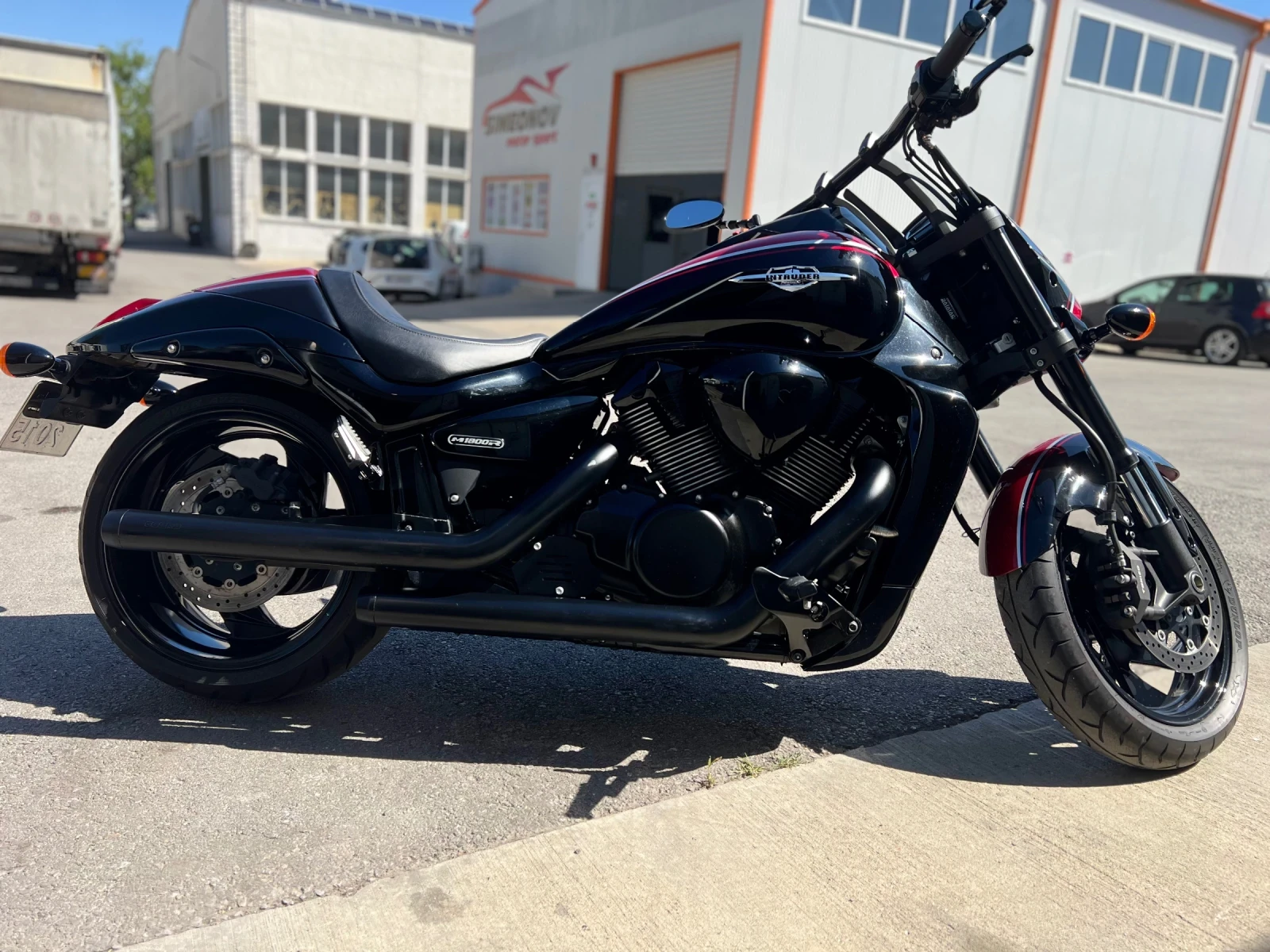 Suzuki Intruder M1800R B.O.S.S. EDITION Candy Red COBRA EXHAUST | Mobile.bg � ����������� 11