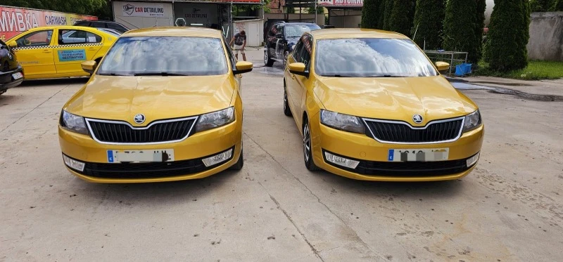 Skoda Rapid 1.6 Готова за такси, снимка 16 - Автомобили и джипове - 46382444