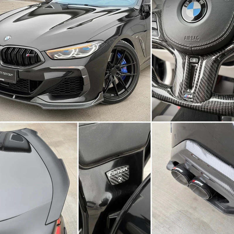 BMW 850 M8 COMPETITION/ Gran Coupe/ xDrive/ PANO/ CARBON, снимка 13 - Автомобили и джипове - 53237045