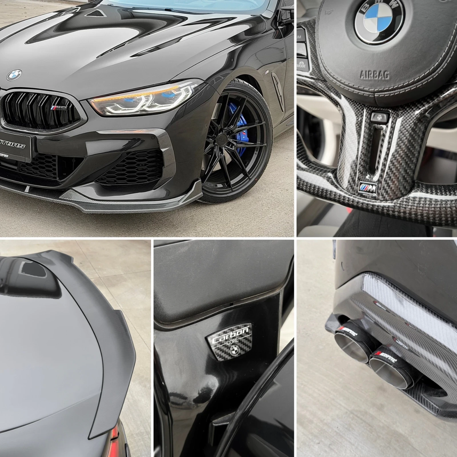 BMW 850 M8 COMPETITION/ Gran Coupe/ xDrive/ PANO/ CARBON | Mobile.bg � ����������� 13