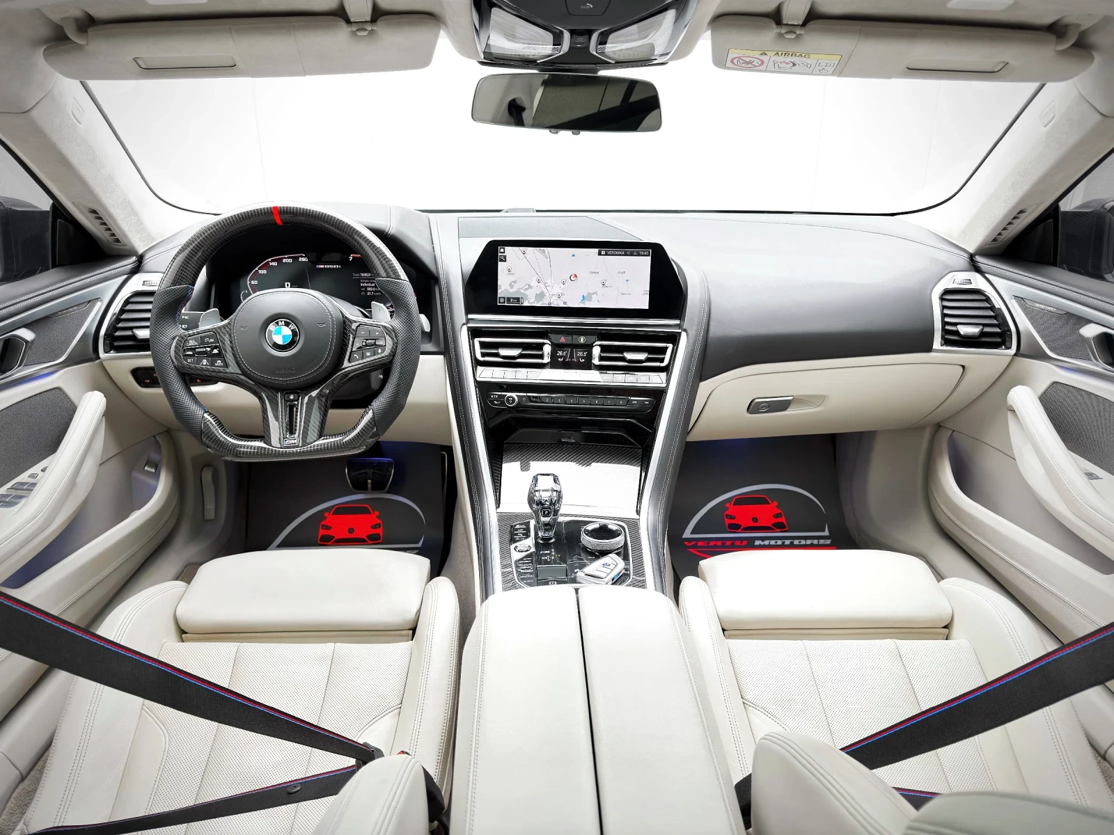 BMW 850 M8 COMPETITION/ Gran Coupe/ xDrive/ PANO/ CARBON - изображение 7