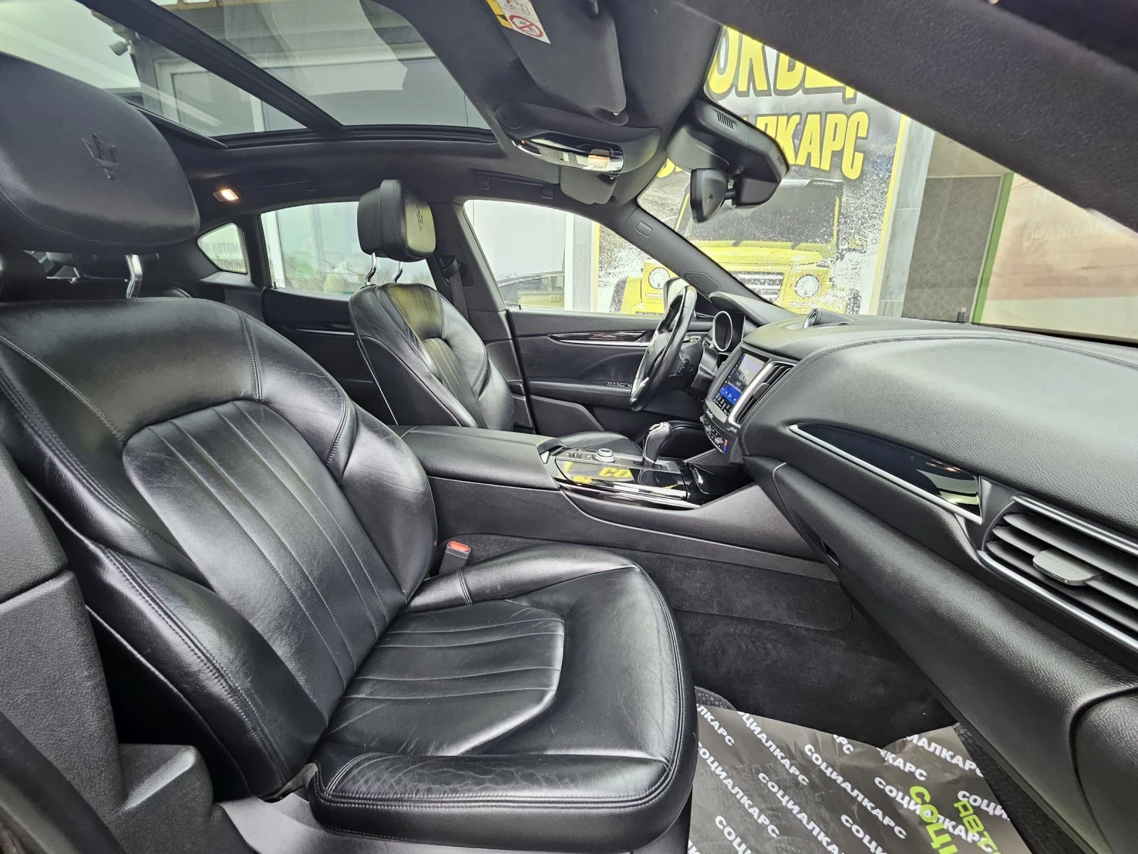 Maserati Levante 3.0d panorama  | Mobile.bg — изображение 13