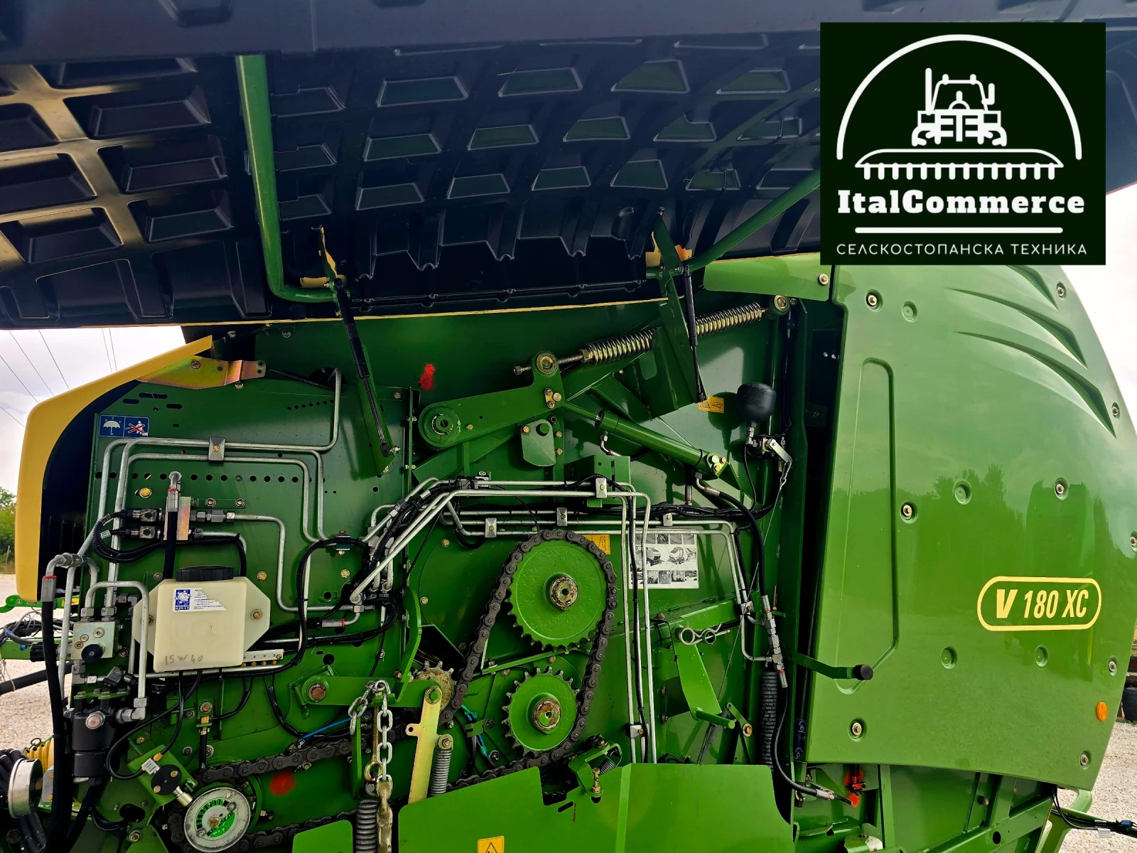 Балировачка Krone V 180 XC - ! 8800 БАЛИ ! , снимка 12 - Селскостопанска техника - 54795695