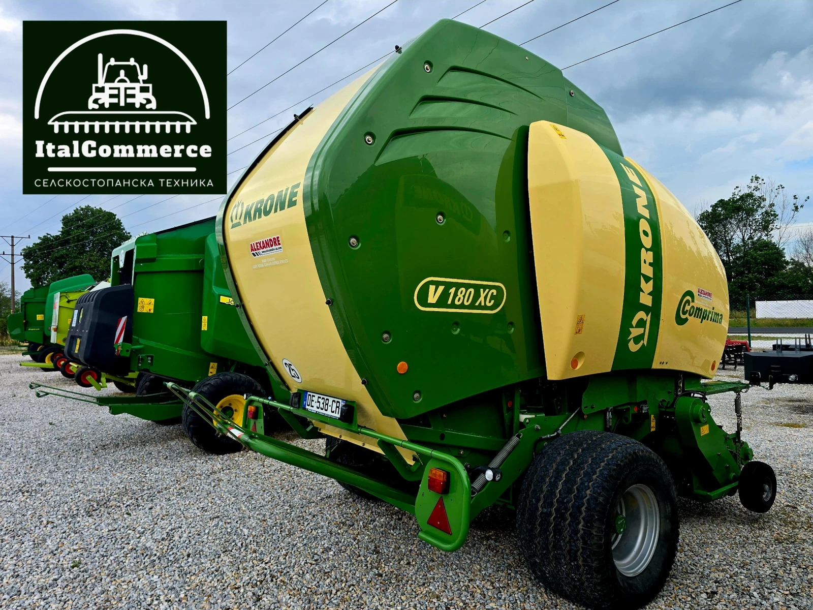 Балировачка Krone V 180 XC - ! 8800 БАЛИ ! , снимка 9 - Селскостопанска техника - 54795695