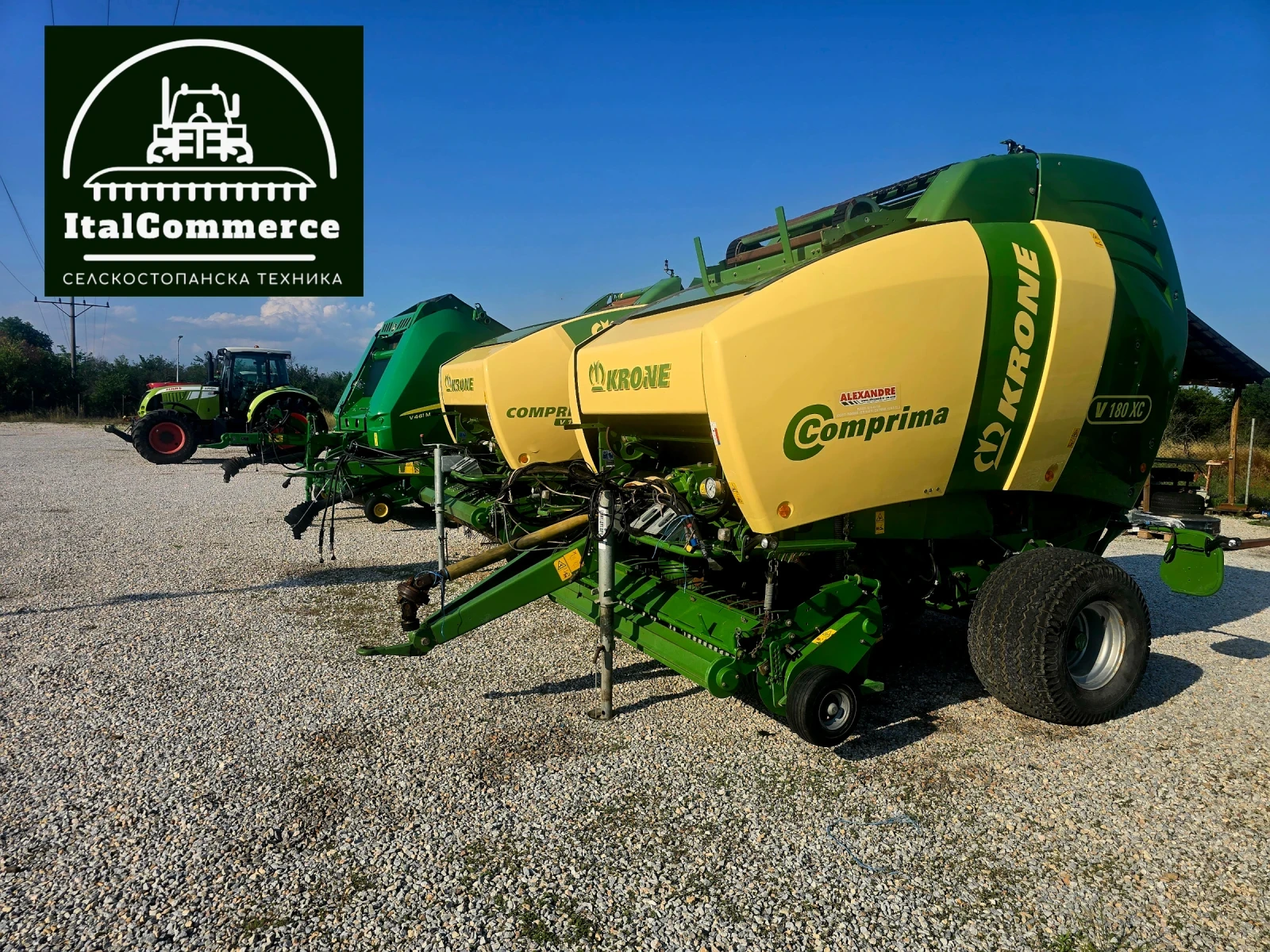 Балировачка Krone V 180 XC - ! 8800 БАЛИ ! , снимка 2 - Селскостопанска техника - 54795695