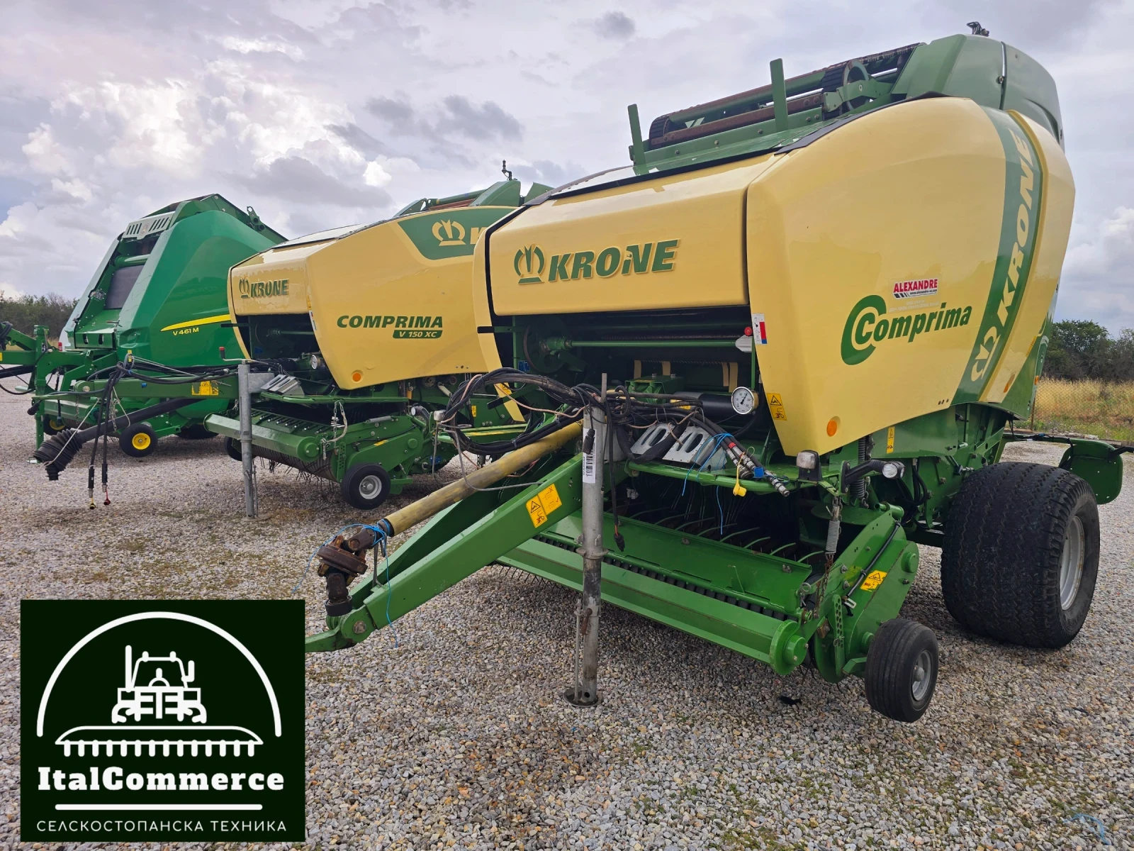 Балировачка Krone V 180 XC - ! 8800 БАЛИ ! 