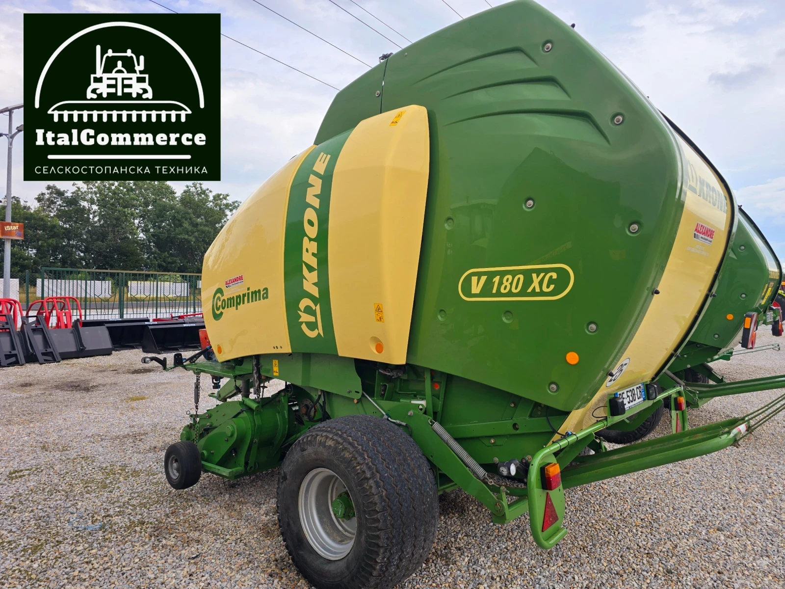 Балировачка Krone V 180 XC - ! 8800 БАЛИ ! , снимка 6 - Селскостопанска техника - 54795695