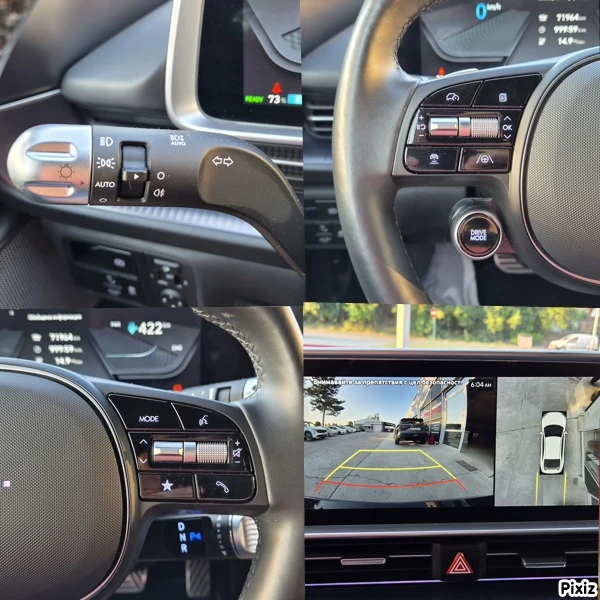Hyundai Ioniq 6 Long Range 2WD;77.4kWh;Premium;Гаранционен;360  , снимка 16 - Автомобили и джипове - 55496482