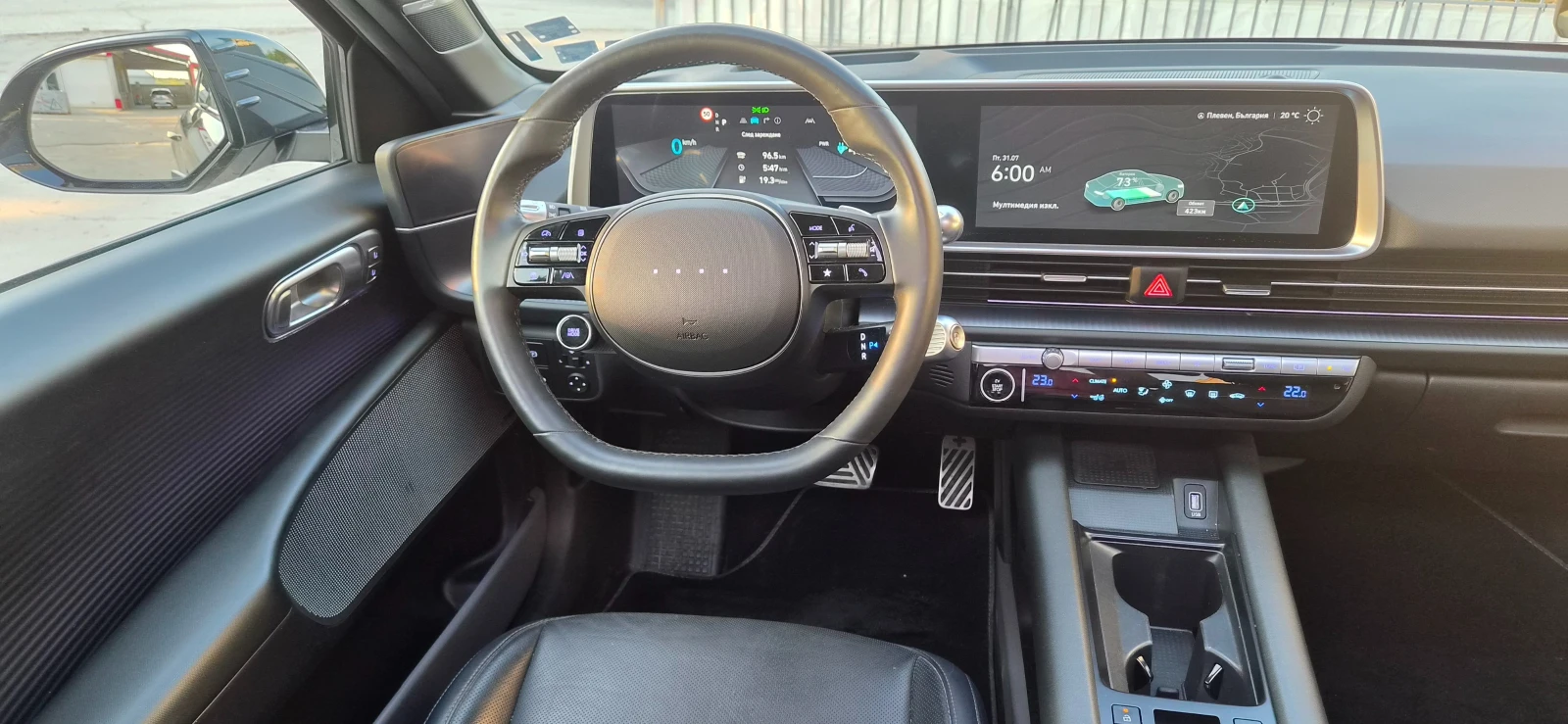 Hyundai Ioniq 6 Long Range 2WD;77.4kWh;Premium;Гаранционен;360  , снимка 11 - Автомобили и джипове - 55496482