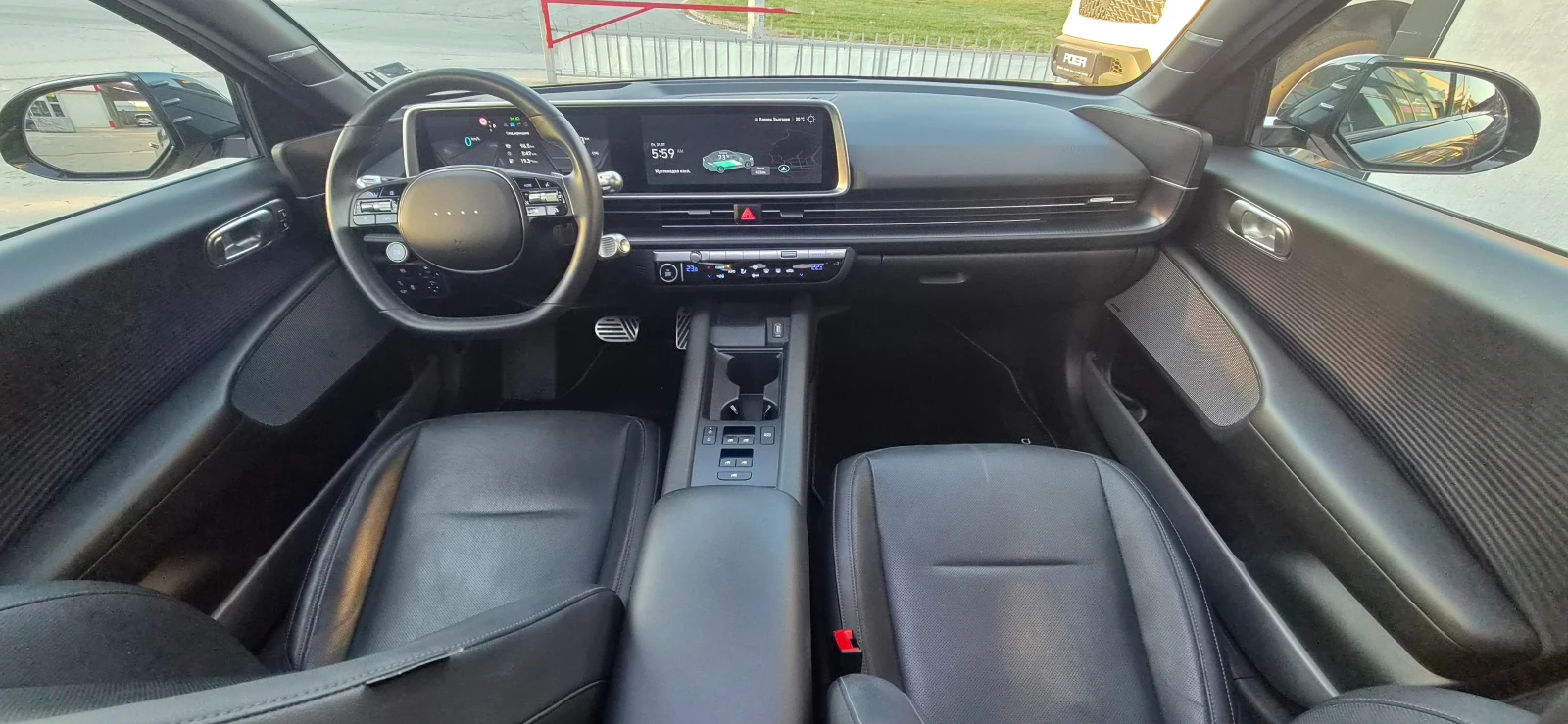 Hyundai Ioniq 6 Long Range 2WD;77.4kWh;Premium;Гаранционен;360  , снимка 10 - Автомобили и джипове - 55496482