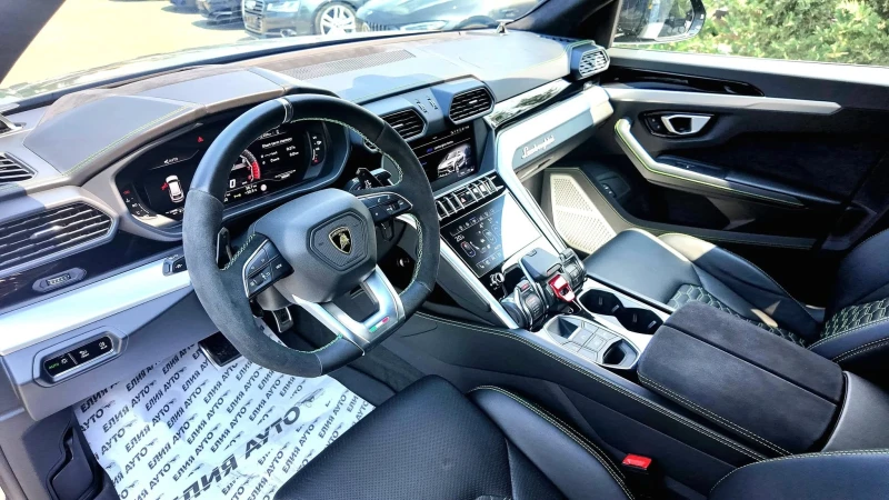 Lamborghini Urus 4.0 FULL BLACK EDITION 700PS CARBON ЛИЗИНГ 100%, снимка 13 - Автомобили и джипове - 51063564