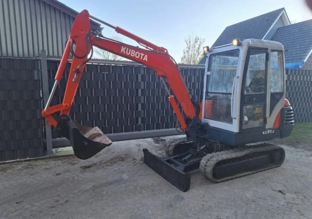 Багер Kubota KX91-2, снимка 6 - Индустриална техника - 54217718