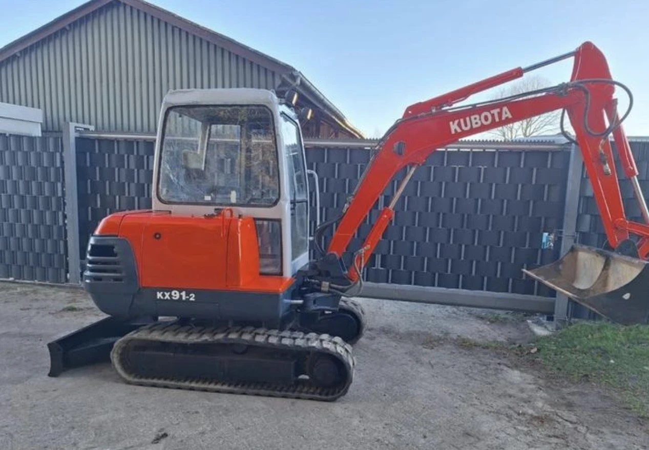 Багер Kubota KX91-2, снимка 5 - Индустриална техника - 54217718