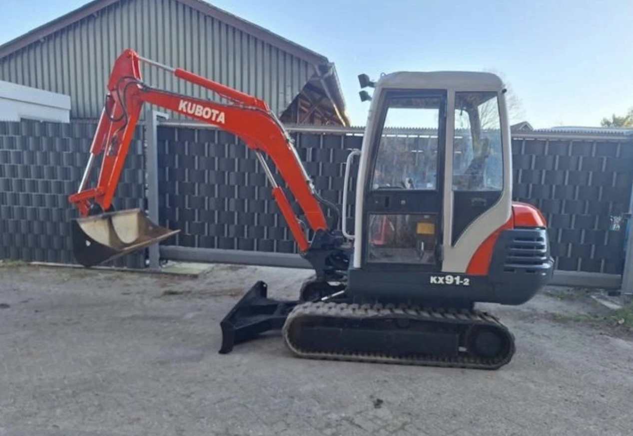 Багер Kubota KX91-2, снимка 2 - Индустриална техника - 54217718