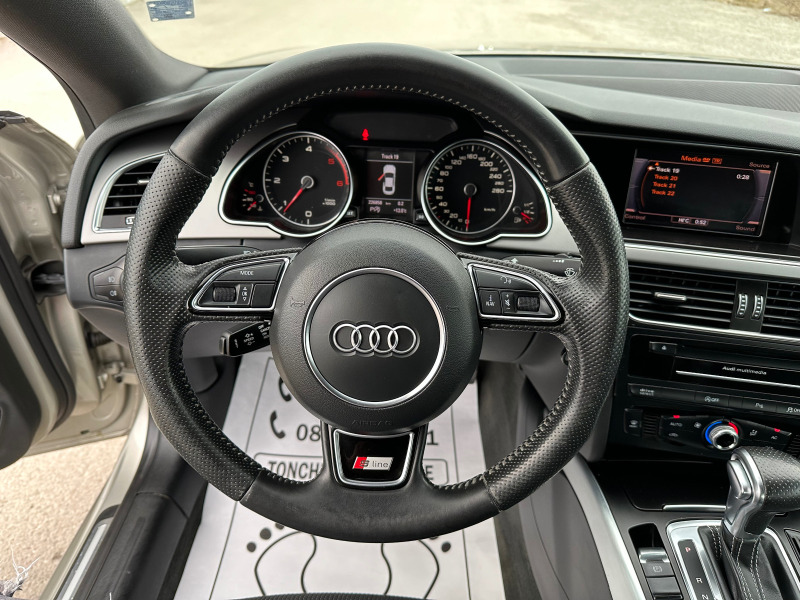Audi A5 2.0-TDI-S-line-AUTOMAT-LED-XENON-BI XENON , снимка 9 - Автомобили и джипове - 46356083