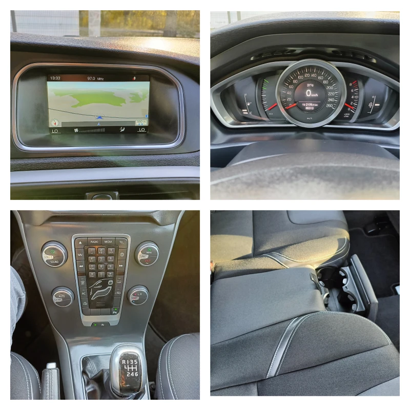 Volvo V40 1.6i T2 Нави, снимка 15 - Автомобили и джипове - 47807468