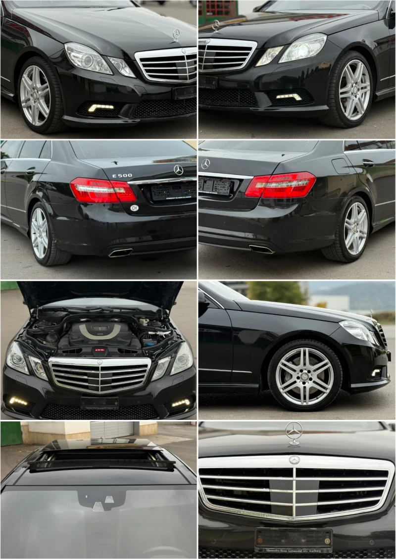 Mercedes-Benz E 500 V8 388к.с * AMG-Packet* * Swiss* , снимка 9 - Автомобили и джипове - 52056779
