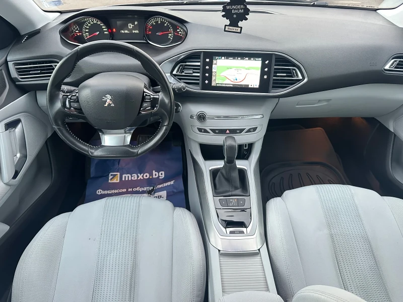 Peugeot 308 1.6HDi-AUTOMAT-FULL LED-NAVI-PDC-ОБСЛУЖЕН-EURO6B, снимка 11 - Автомобили и джипове - 53364241
