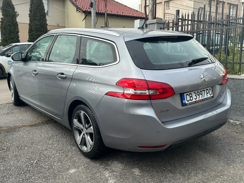 Peugeot 308 1.6HDi-AUTOMAT-FULL LED-NAVI-PDC-ОБСЛУЖЕН-EURO6B, снимка 4 - Автомобили и джипове - 53364241