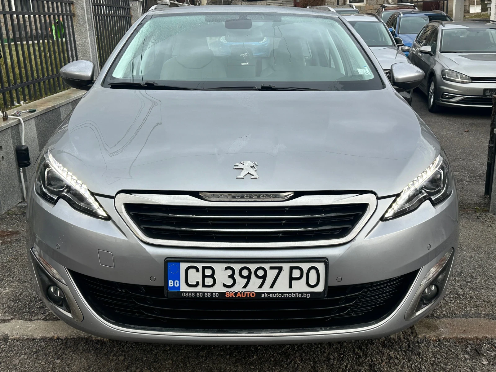 Peugeot 308 1.6HDi-AUTOMAT-FULL LED-NAVI-PDC-ОБСЛУЖЕН-EURO6B - изображение 2