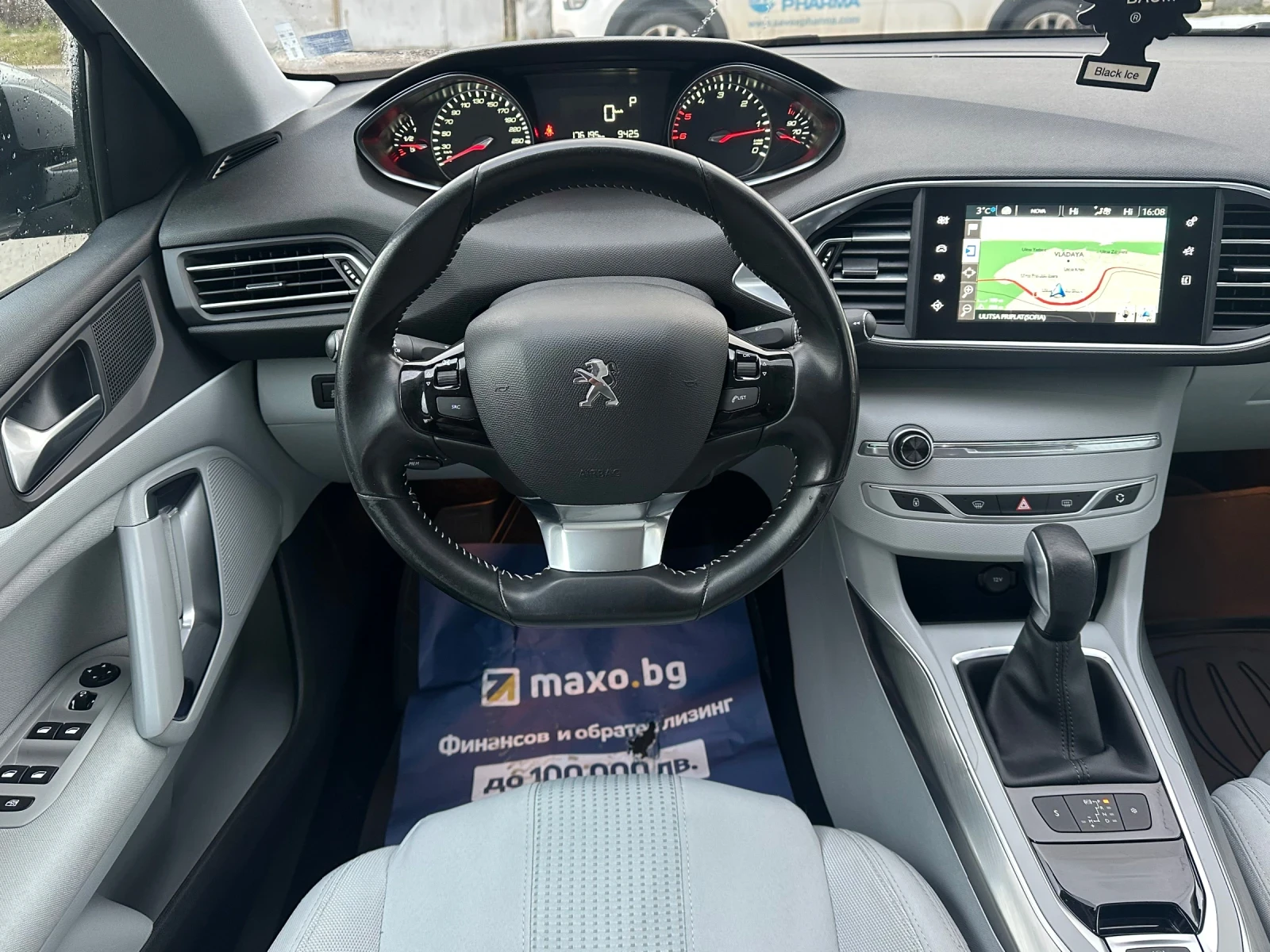 Peugeot 308 1.6HDi-AUTOMAT-FULL LED-NAVI-PDC-ОБСЛУЖЕН-EURO6B - изображение 8