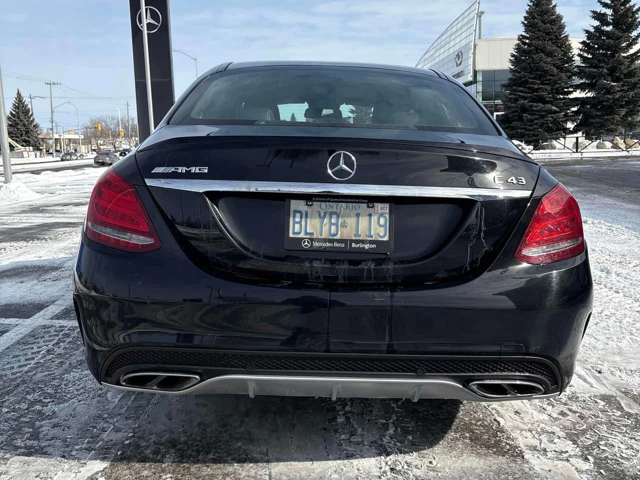 Mercedes-Benz C 43 AMG CARFAX /360/BURMESTER, снимка 3 - Автомобили и джипове - 54384727