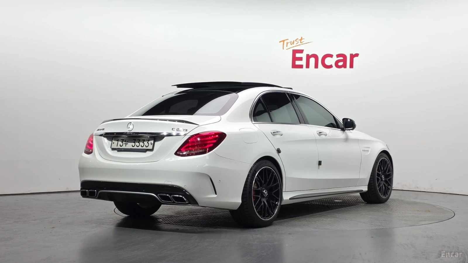 Mercedes-Benz C 63 AMG S* BURMESTER* ПОДГРЕВ* HEADUP* 360* SUNROOF* , снимка 3 - Автомобили и джипове - 55504397